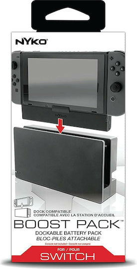 NYKO Boost Pack Controller-Ladestation Schalter Schwarz
