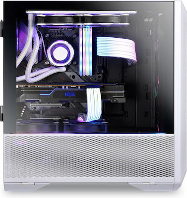Lian Li Lancool II Mesh RGB Jocuri Middle Tower Cutie de calculator Alb