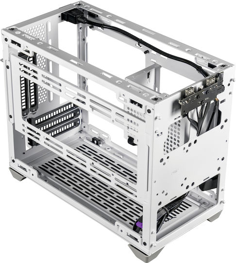 CoolerMaster Masterbox NR200P Gaming Mini Tower Κουτί Υπολογιστή με Πλαϊνό Παράθυρο Λευκό