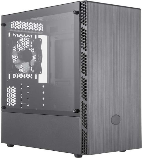 CoolerMaster MasterBox MB400L Midi Tower Κουτί Υπολογιστή Γκρι