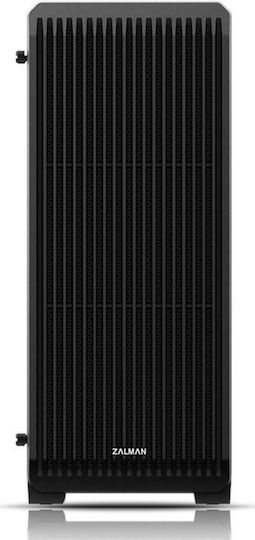 Zalman S2 Gaming Midi Tower Κουτί Υπολογιστή με Πλαϊνό Παράθυρο Μαύρο