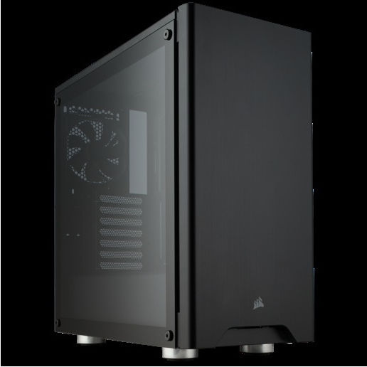 Corsair Carbide 275R Tempered Glass Gaming Midi Tower Κουτί Υπολογιστή με Πλαϊνό Παράθυρο Μαύρο