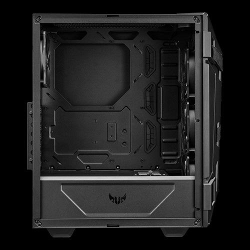 Asus TUF Gaming GT301 Midi Tower Computer Case with Side Window and RGB Lighting Black