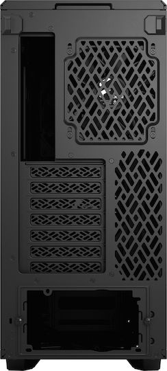 Fractal Design Meshify 2 Compact Dark Tempered Glass Gaming Midi Tower Κουτί Υπολογιστή με Πλαϊνό Παράθυρο Μαύρο