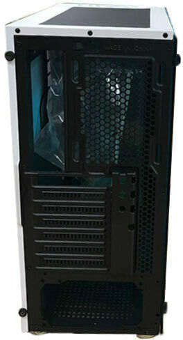 Armaggeddon Nimitz TR5000 Gaming Middle Tower Carcasă Calculator cu Fereastră Laterală Alb
