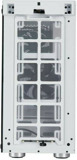 Corsair Carbide 275R Tempered Glass Gaming Midi Tower Computer Case with Window Panel White