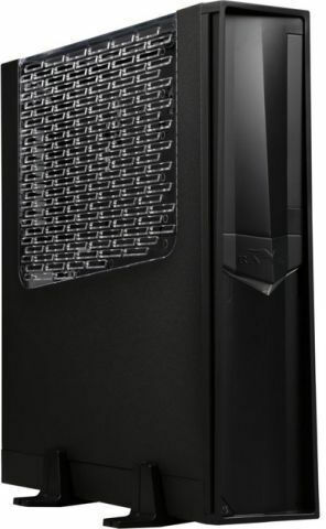 Silverstone RVZ02 Gaming Mini Tower Κουτί Υπολογιστή με Πλαϊνό Παράθυρο Μαύρο
