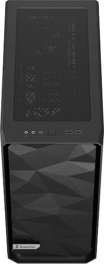 Fractal Design Meshify 2 Compact Midi Tower Κουτί Υπολογιστή Μαύρο
