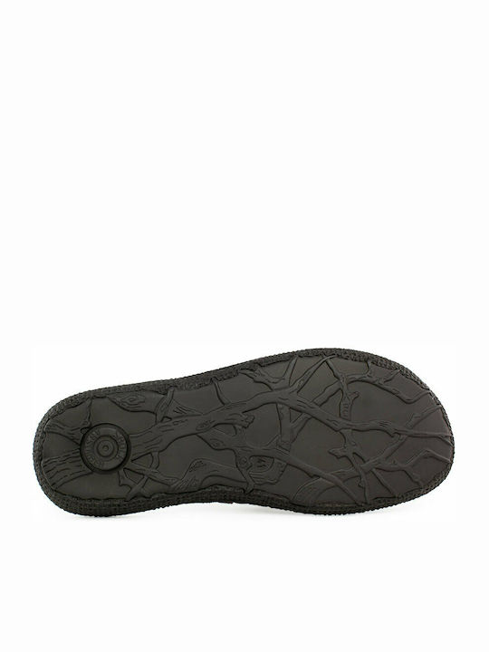 Σάρων Men's Leather Slippers Tabac