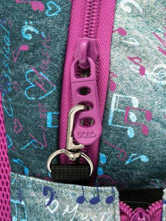 Backpack Teen Age Σχολική Τσάντα Πλάτης Δημοτικού Πολύχρωμη 30lt 2021