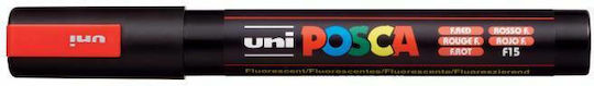Posca PC-5M Μαρκαδόρος Σχεδίου Neon Red 2.5mm