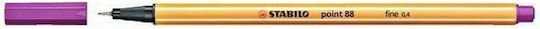 Stabilo Point 88 Marker de Proiectare 0.4mm Liliac