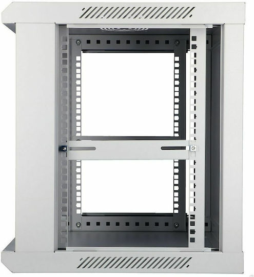 Extralink Επιτοίχια Καμπίνα Rack 9U Γκρι EX.8574
