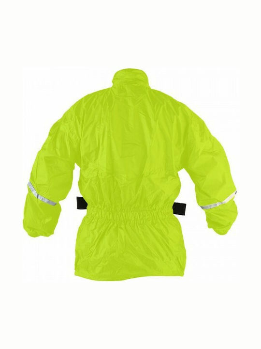 Nordcode Rain Jacket Jachetă impermeabilă pentru motociclete pentru bărbați Fluo Yellow