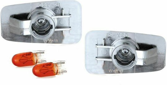 Flash за Citroen Berlingo / Evasion / Saxo / Xantia / Xsara / ZX Fiat Ulysse Peugeot 106 / 306 / Partner Черно 2бр