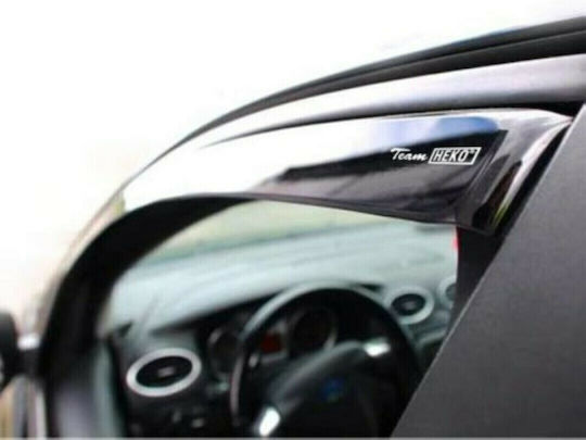 Heko Set of Windbreakers Front Car Dark Fime for Mercedes-Benz Sprinter 2pcs