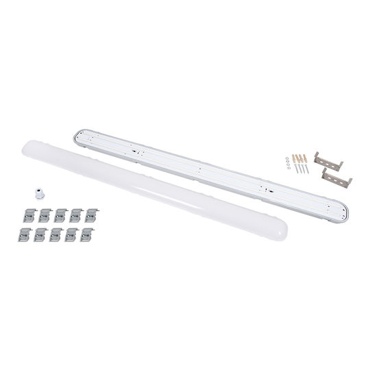 GloboStar Lighting Batten Outdoor with Integrated LED 48W 120cm