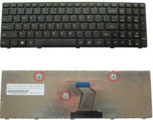 Laptop Keyboard for IdeaPad G500 G505 G510 without Frame and English (US) Layout in Black Color KEY-016
