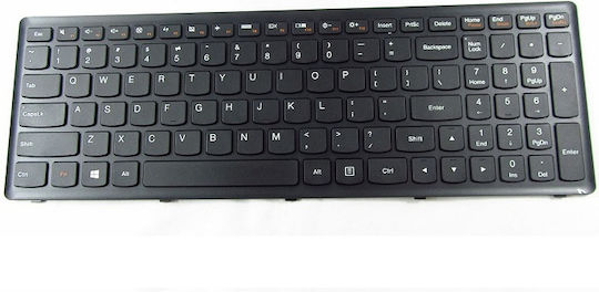 Laptop Keyboard for IdeaPad G500S with Frame and English (US) Keyboard Language in Black Color