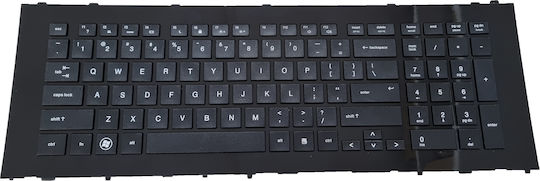 HP Laptop-Tastatur Für Probook 4510S 4515S Ohne Rahmen Und Englisch (US) Tastatursprache In Schwarz Farbe 516884-231