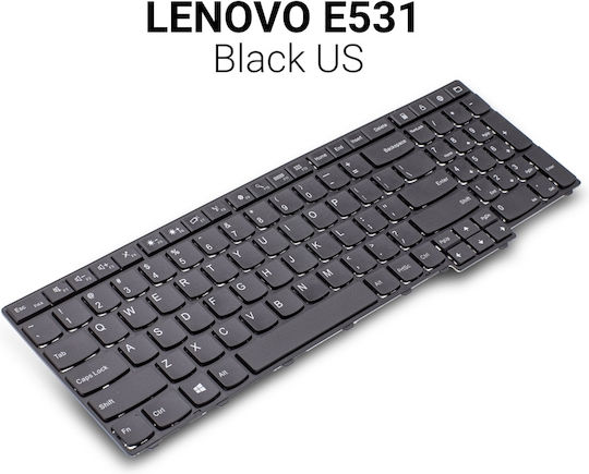 Keyboard for E531 without Frame English (US) Black (K299)