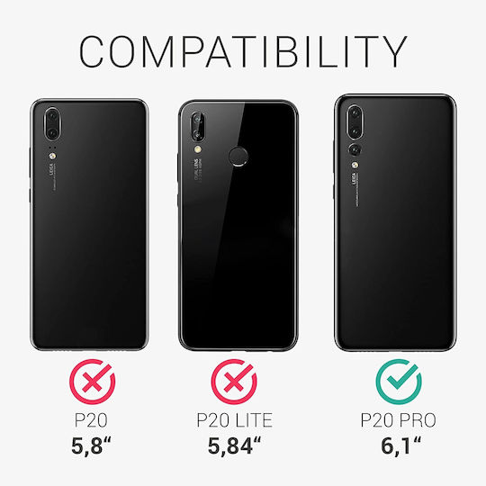 KWmobile Back Cover Silicone Durable Arctic Blue (Huawei P20 Pro)