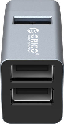 Orico USB 3.0 Hub 3 Anschlüsse mit USB-A Verbindung Gray