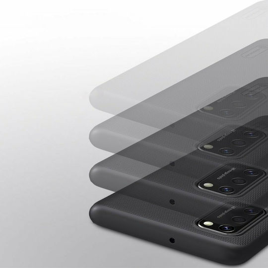 Nillkin Super Frosted Shield Back Cover Plastic Black (Galaxy A41)