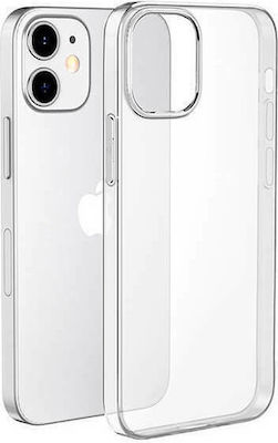 Ultra Slim 0.5mm Silicone Back Cover Durable Transparent (iPhone 12 mini)