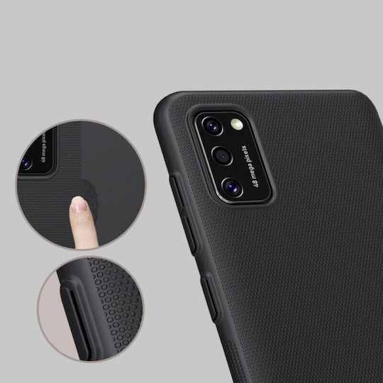 Nillkin Super Frosted Shield Back Cover Plastic Black (Galaxy A41)