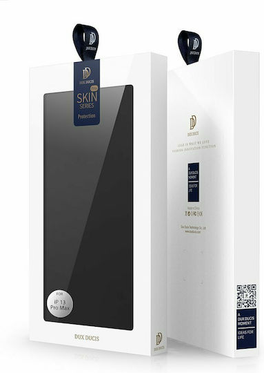 Dux Ducis Skin Pro Book Δερματίνης Μαύρο (iPhone 13 Pro Max)