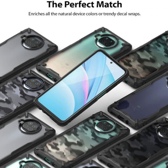 Ringke Fusion-X Back Cover Πλαστικό / Σιλικόνης 2mm Πολύχρωμο (Xiaomi Mi 10T Lite)