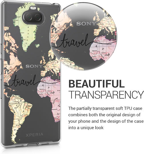 KWmobile Travel Задна корица Силикон Прозрачен (Xperia 10)