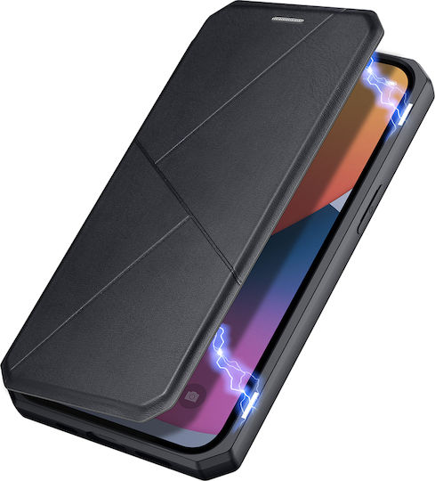 Dux Ducis Skin Pro Book Δερματίνης / Πλαστικό Μαύρο (iPhone 13 Pro)
