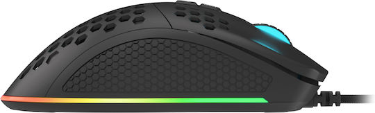Genesis Krypton 555 RGB Gaming Ποντίκι 8000 DPI Μαύρο
