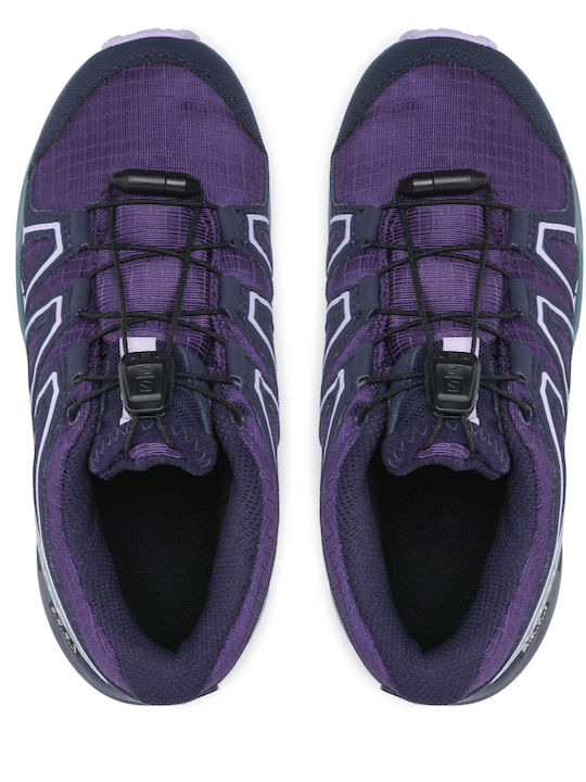 Speedcross Waterproof Kids Sports Shoes Running Slip-On Purple