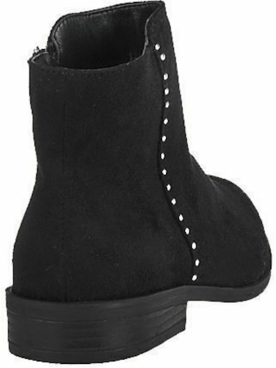 Elenross Suede Women's Ankle Boots Black