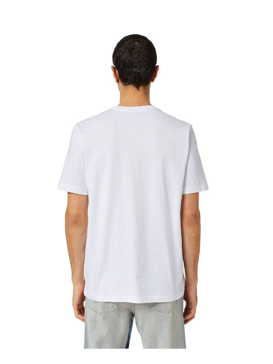 Diesel Men's Short Sleeve T-shirt White