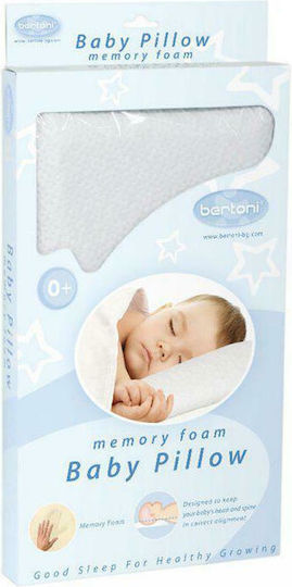 Lorelli Βρεφικό Μαξιλάρι Ύπνου Memory Foam Λευκό 24x39εκ.