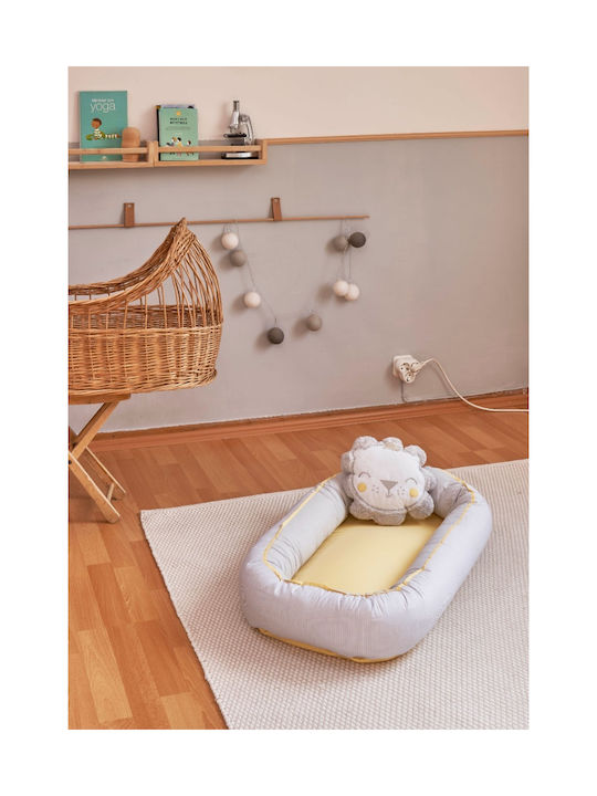 Bi Baby Βρεφικό Μαξιλάρι Φωλιά Γκρι Bi Baby Βρεφικό Μαξιλάρι Φωλιά Γκρι