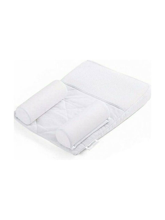 Doomoo Бебешка възглавница за намаляване на пространството Supreme Sleep Small Back Positioner Бял 42x31бр