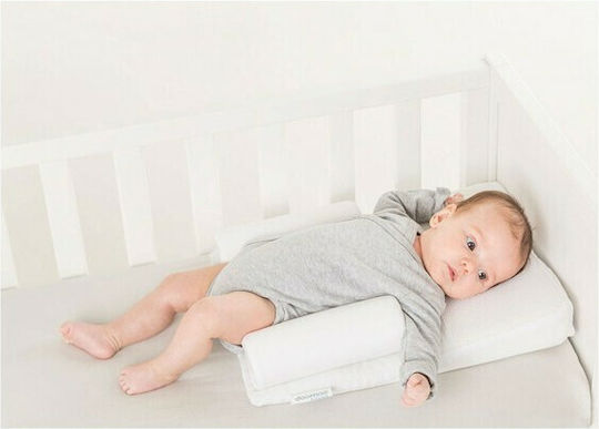 Doomoo Supreme Sleep Small Back Positioner Baby Bed Reducer Pillow White 42x31cm