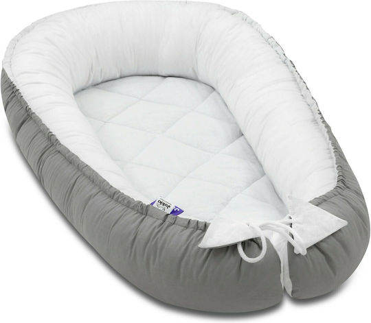 Jukki Baby Pillow Nest Gray