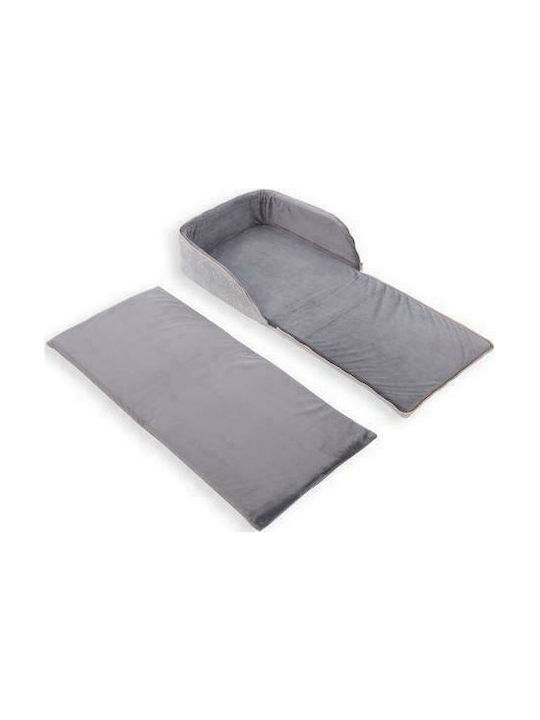 Kikka Boo Βρεφικό Μαξιλάρι Μείωσης Χώρου Memory Foam Cars Γκρι 80x36εκ.