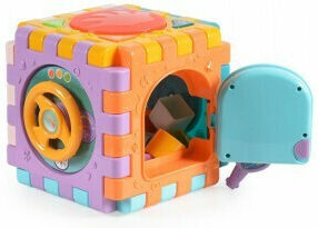 Cangaroo Παιχνίδι Ταξινόμησης Σχημάτων Huanger Activity Cube για 18+ Μηνών
