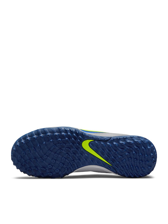 Tiempo Legend 9 Kids Turf Soccer Shoes Gray