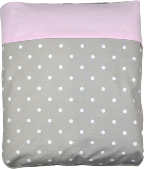 Baby Star Baby Crib Bedding Set Clouds 3pcs Pink