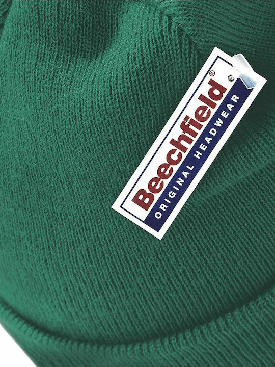 Beechfield Ανδρικός Beanie Σκούφος Bottle Green