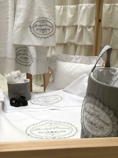 Raison D' Etre Set Für Krippe Moonlight Serenade Weiß 7Stück