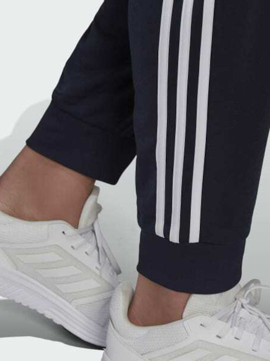 Essentials Jogginghose Glänzend mit Gummizug Marineblau